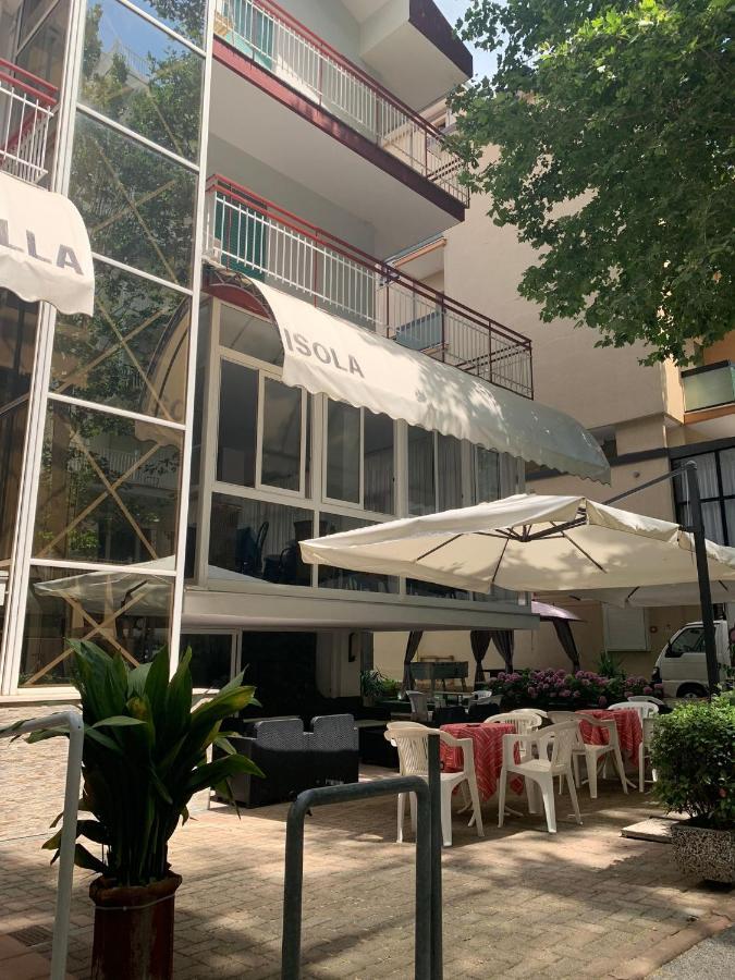 Hotel Villa Isola Rimini Exterior foto