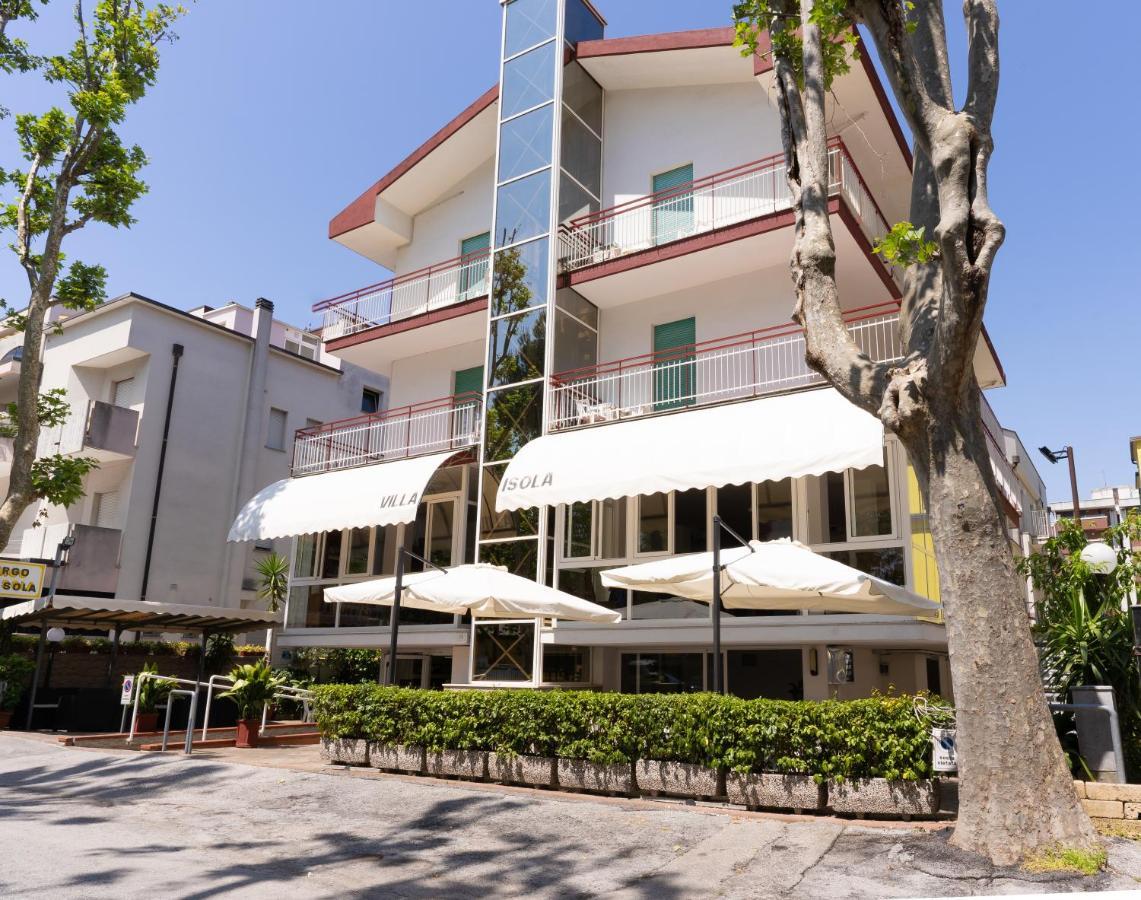Hotel Villa Isola Rimini Exterior foto